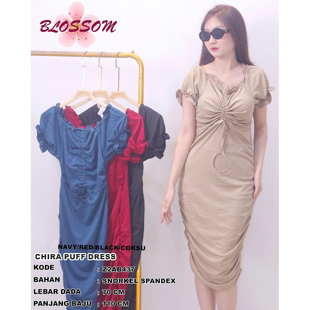 Chira Puff Dress (AB437)
