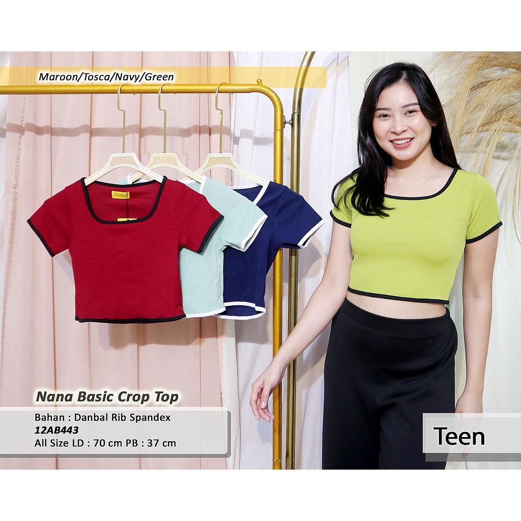 Nana Basic Crop Top