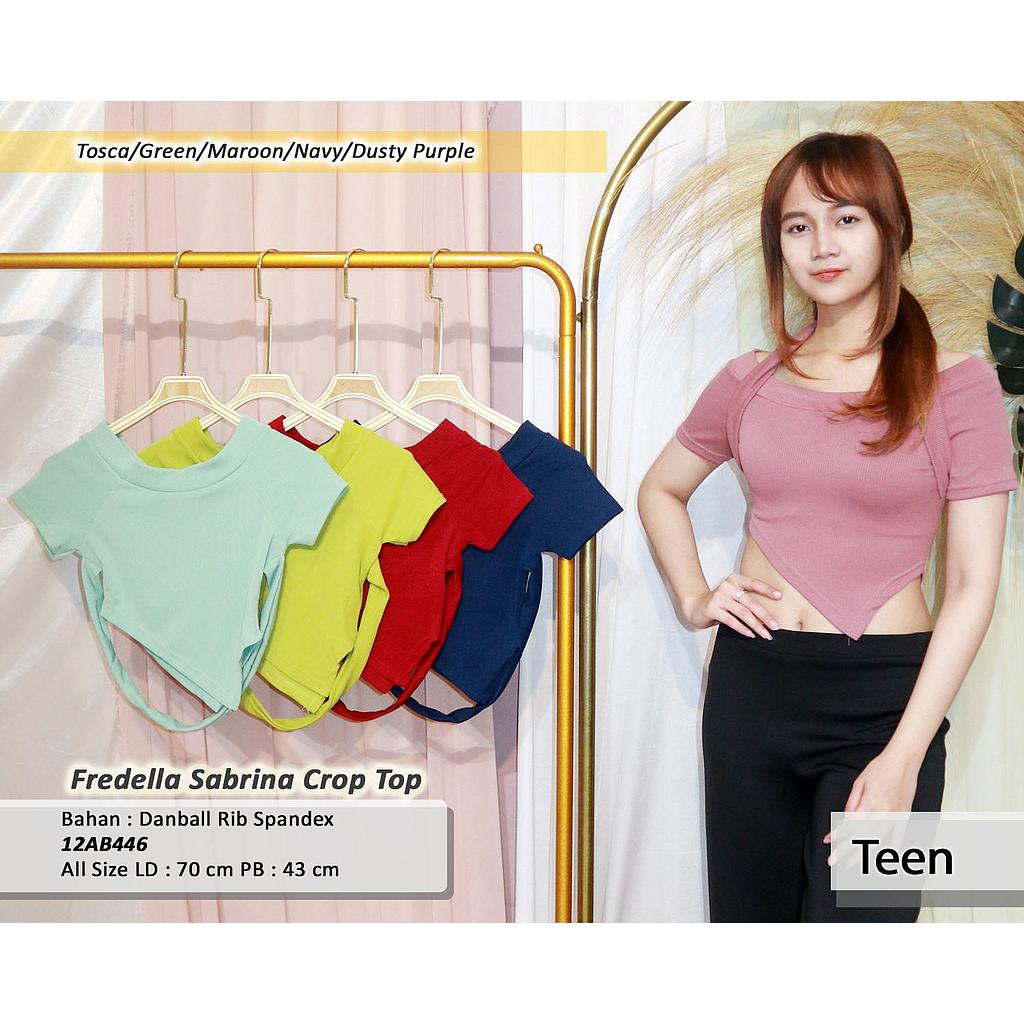 Fredella sabrina crop Top
