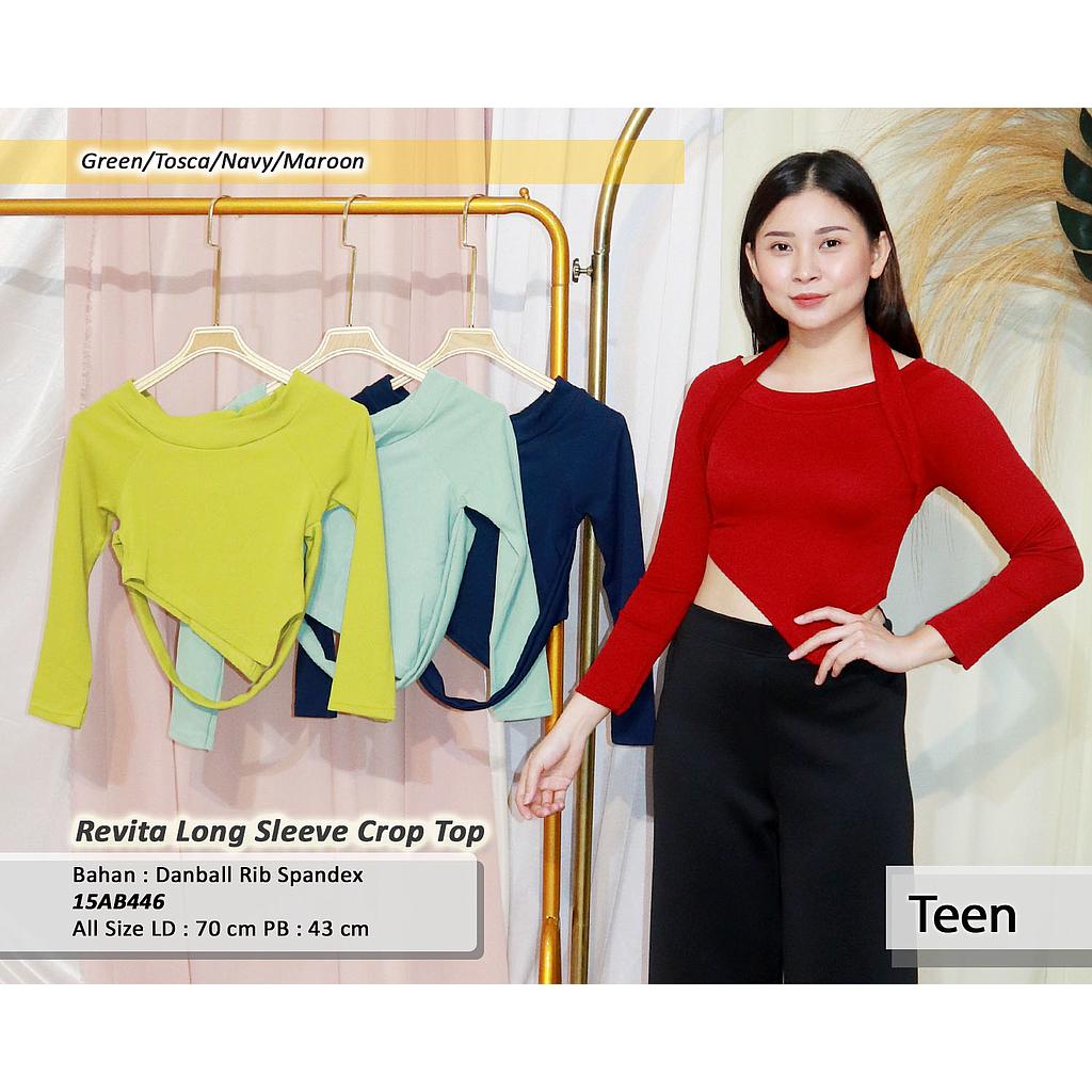 Revita Long sleeve crop top