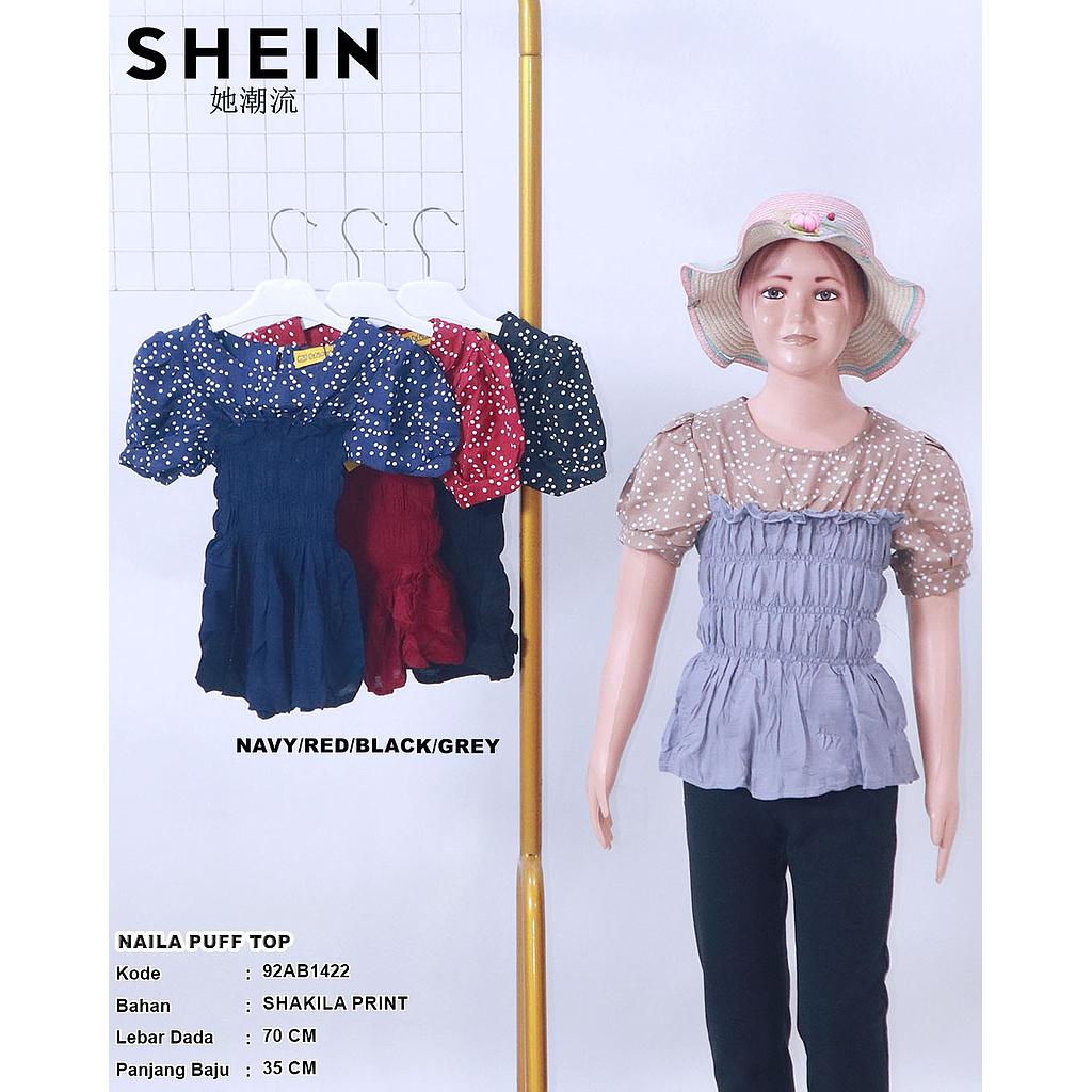 Naila Puff Top (AB142)