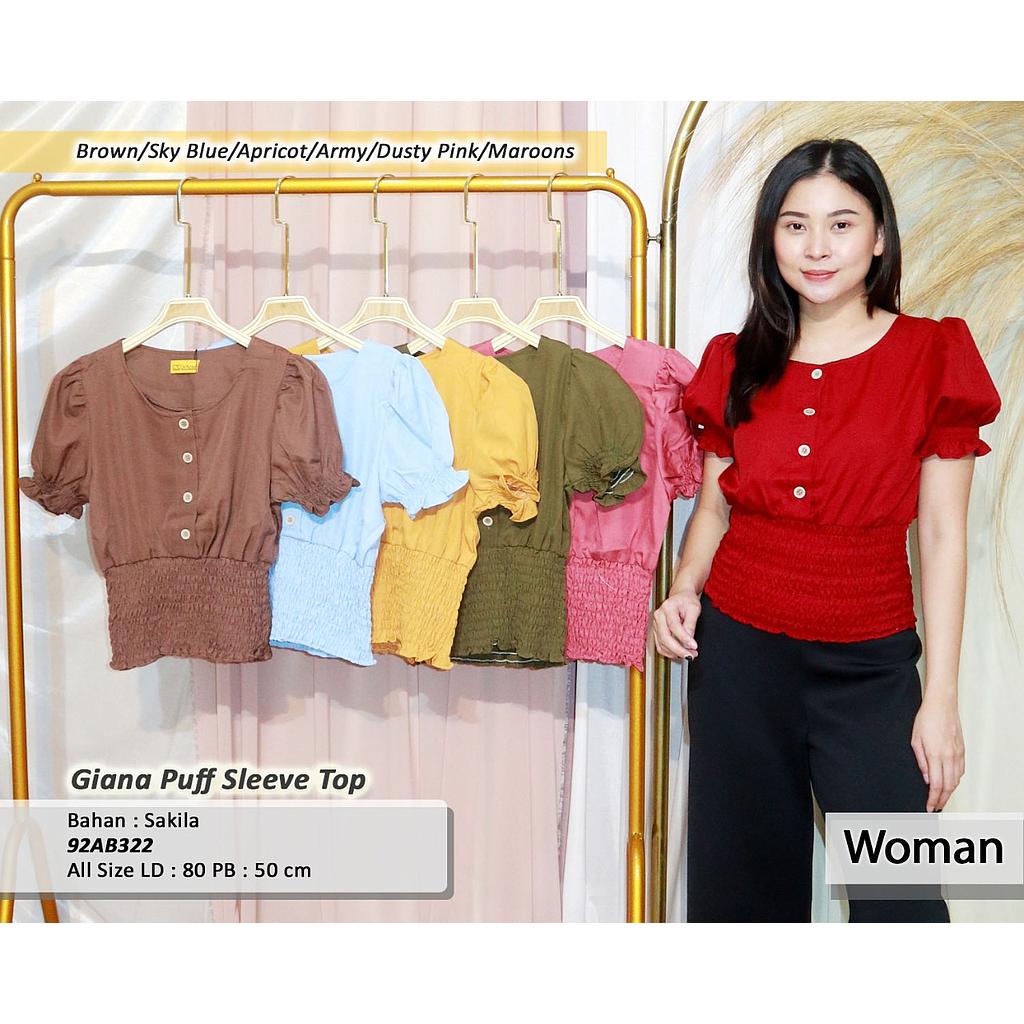 Giana Puff sleeve top
