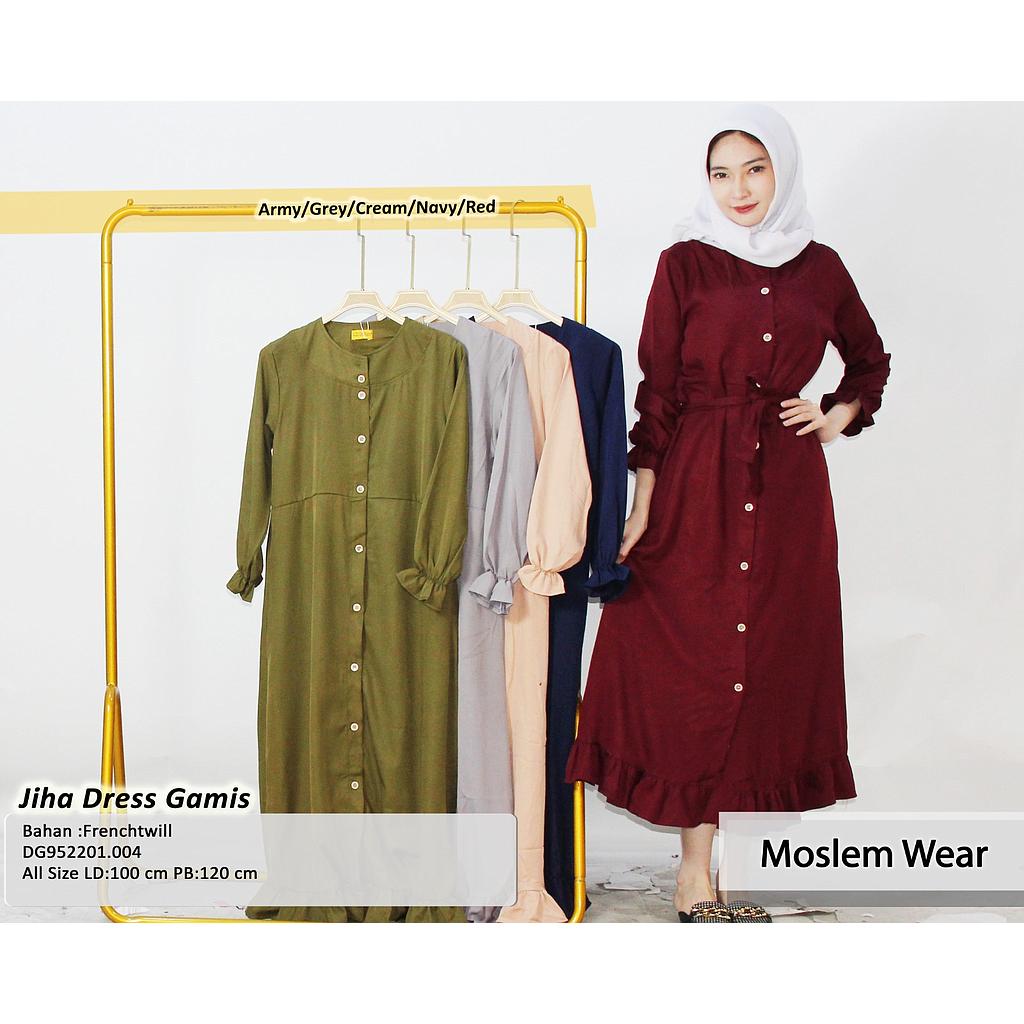 Jiha Dress Gamis(DG.004)