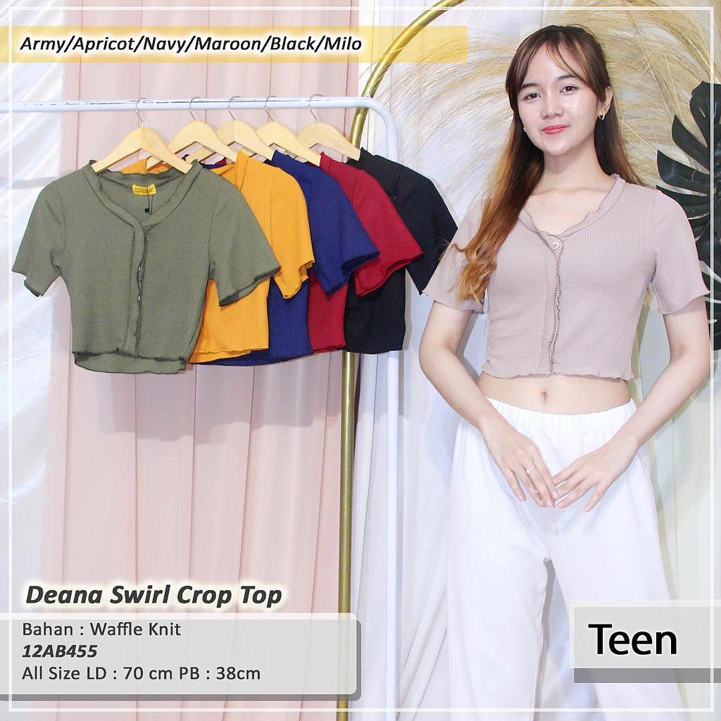 Selena Swirl Crop top