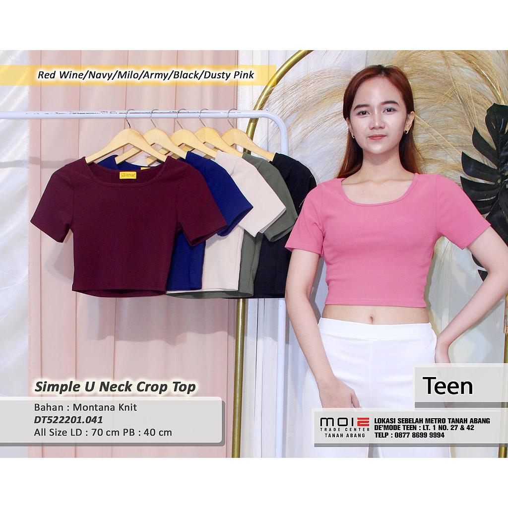 Stella Basic Crop top(DT.041)