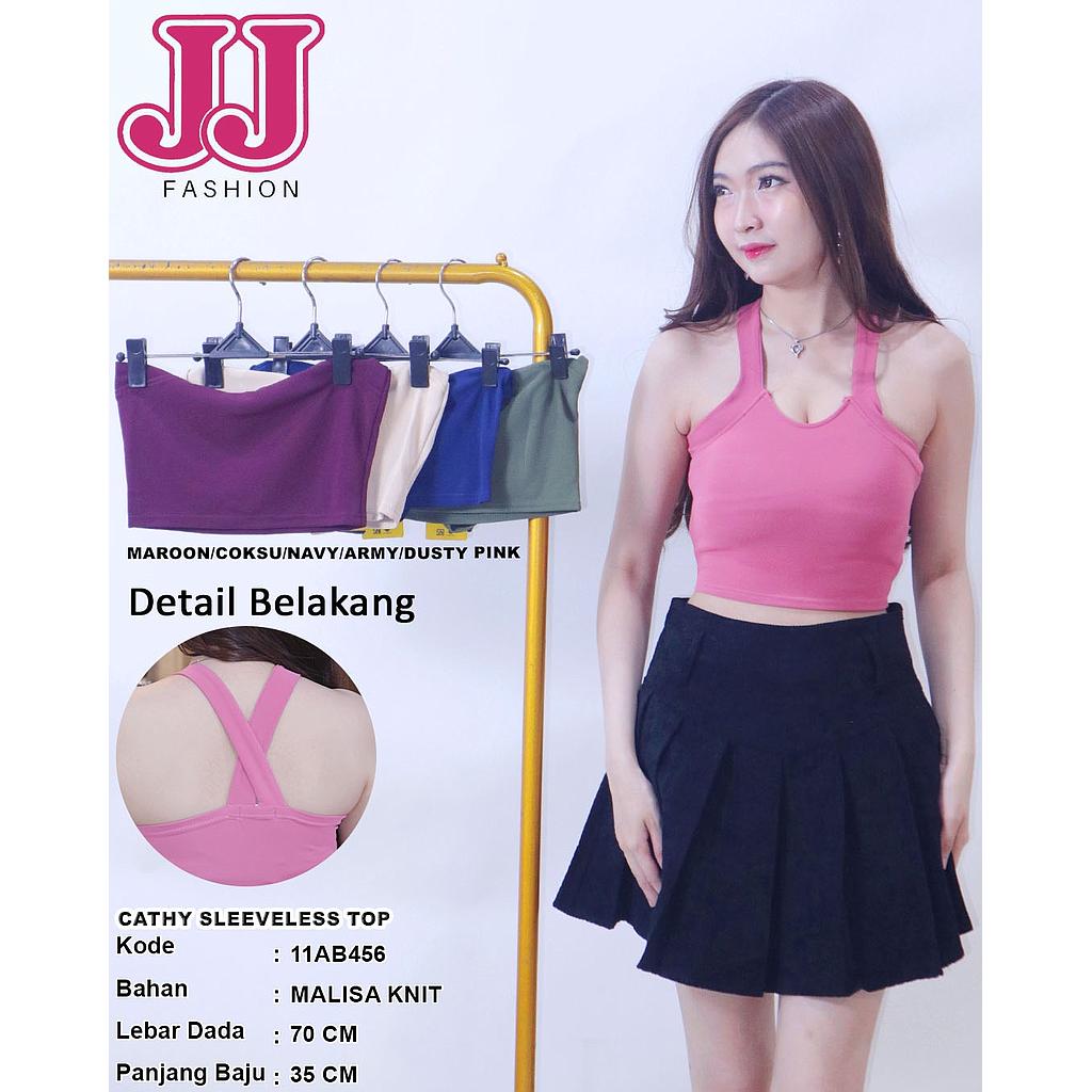 Cathy sleeveless top (AB456)
