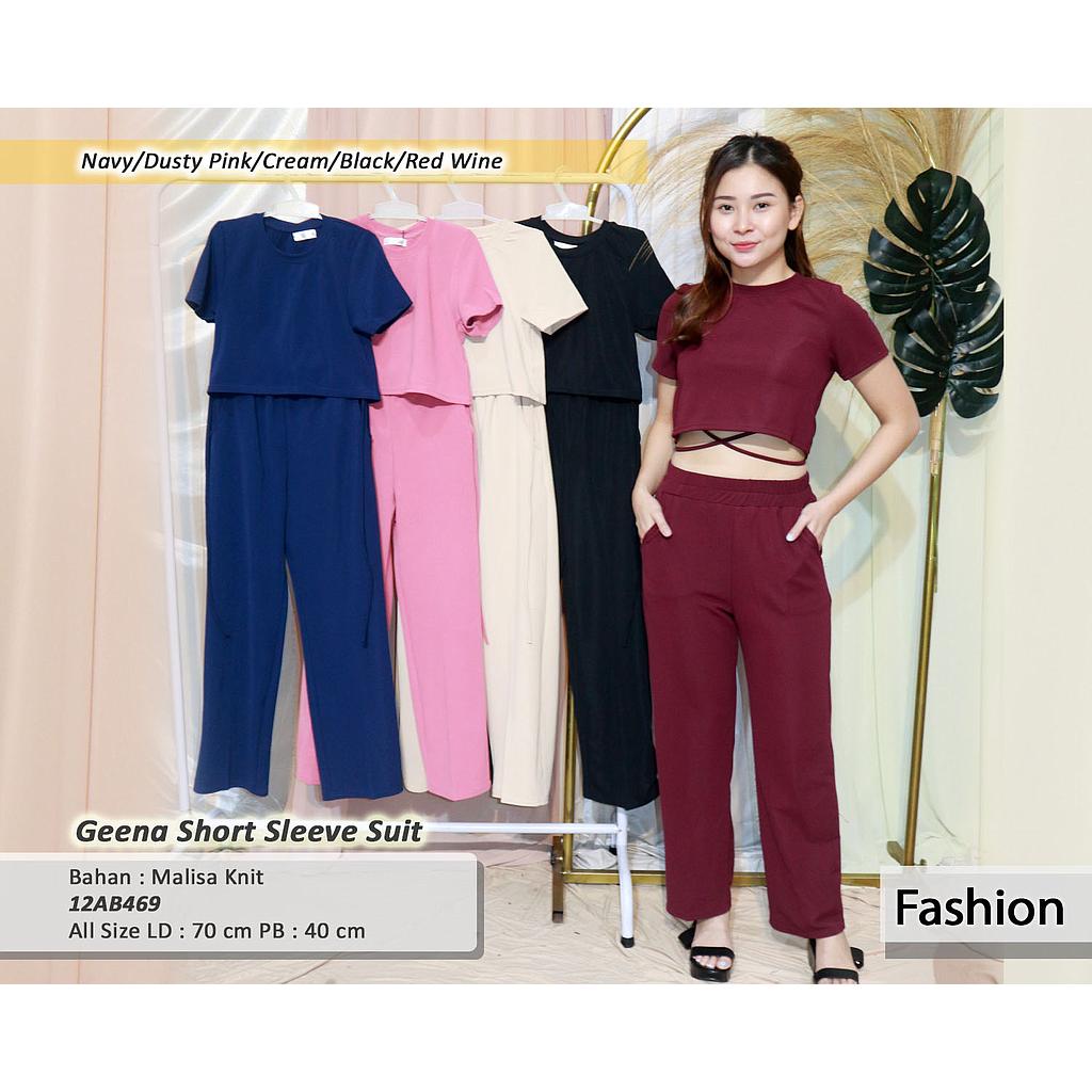 Geena Short Sleeve Suit