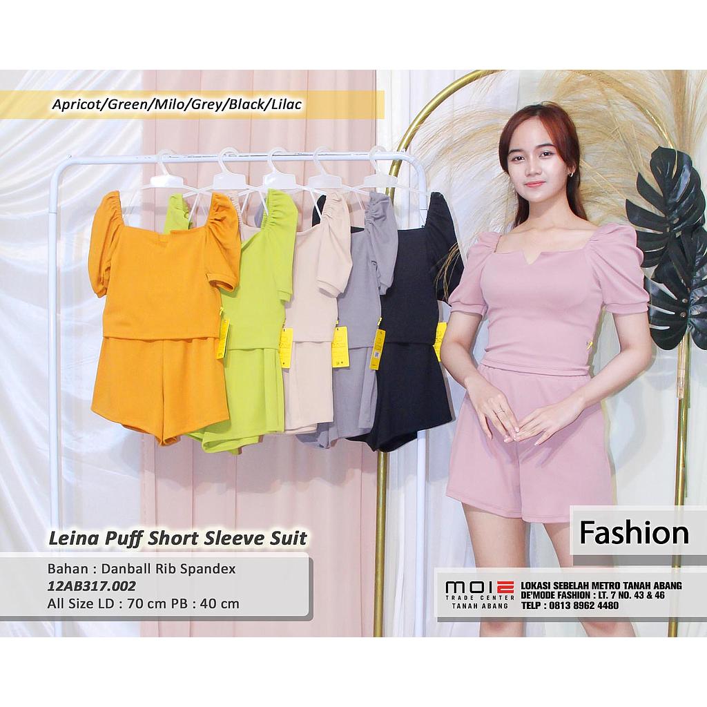shirina Puff sleeve suit