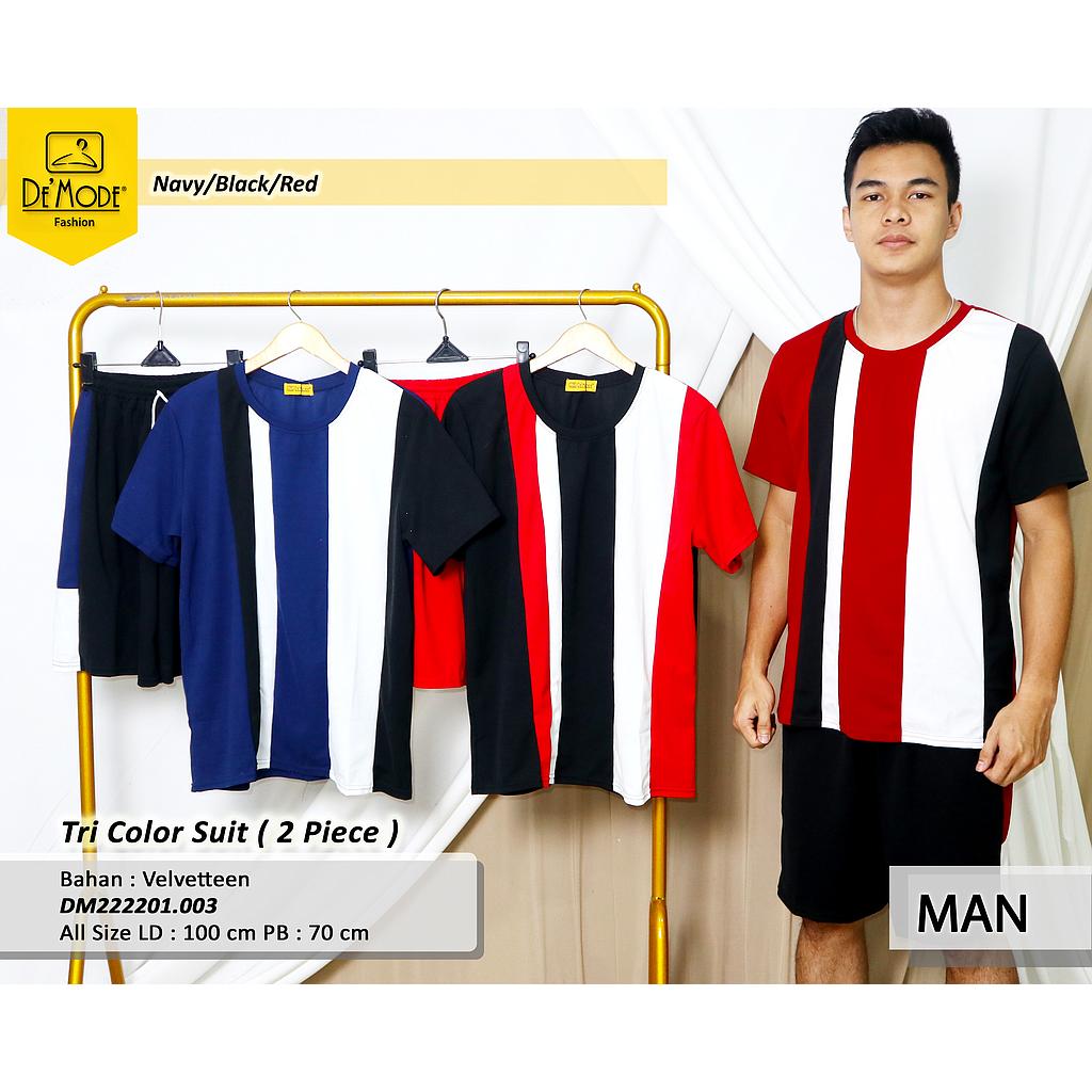 Tri color suit (2piece)(DM.003)