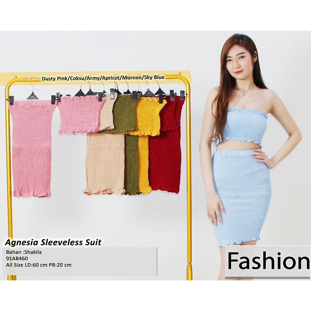 Agnesia Sleeveless Suit (AB460)