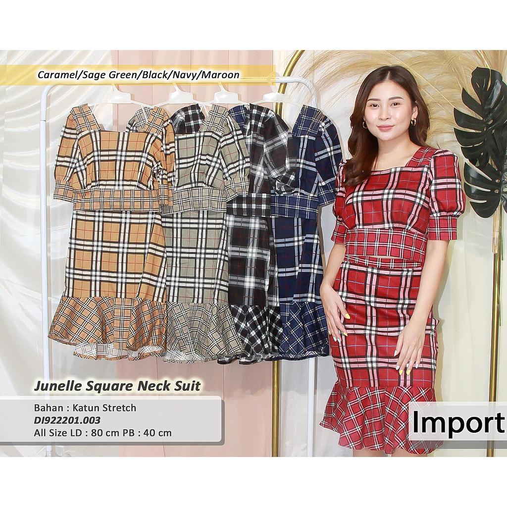 Junelle Square neck Suit