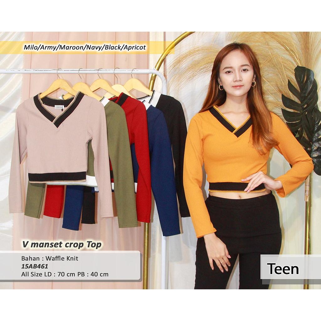 V Manset Crop TOP