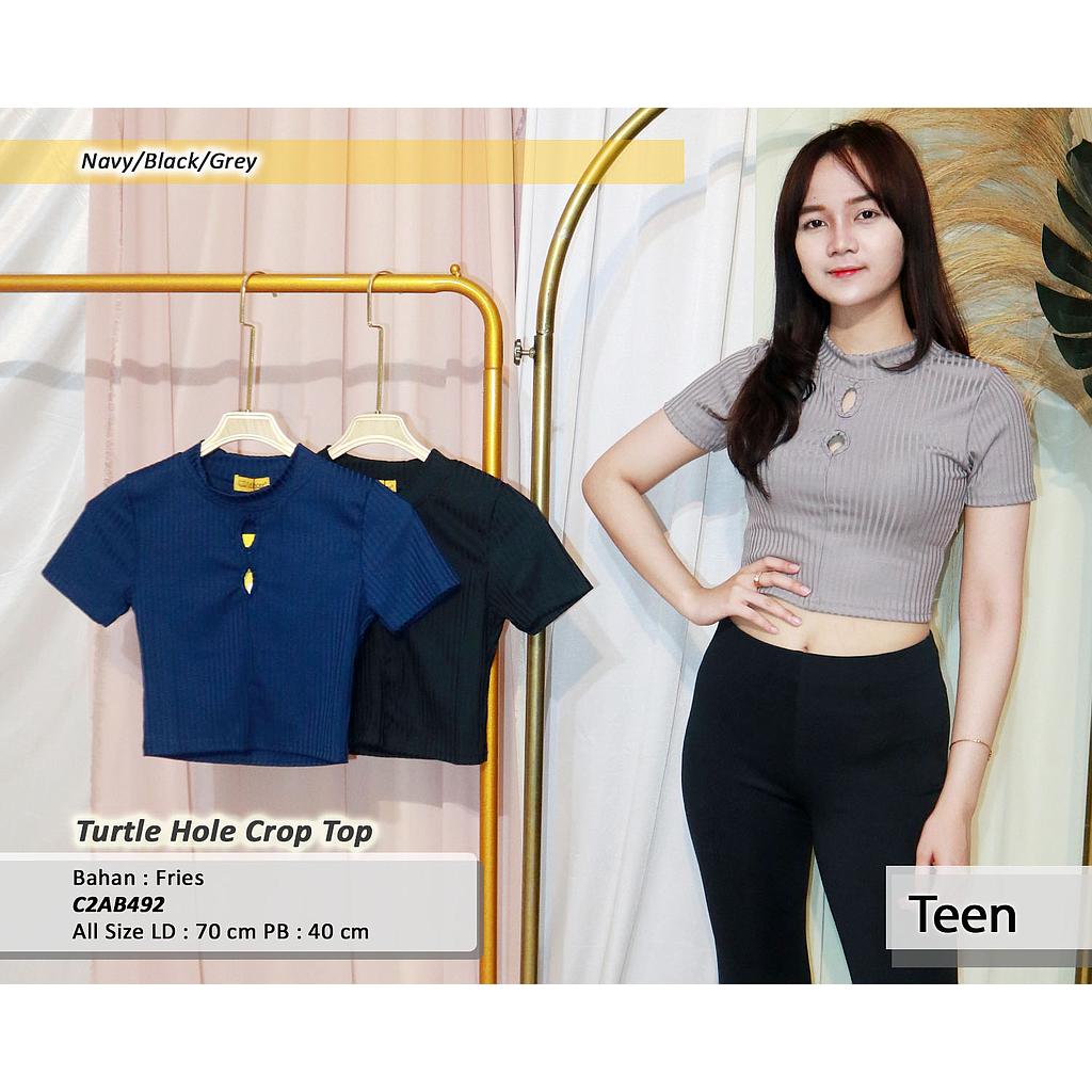 Turtle HOle Crop top