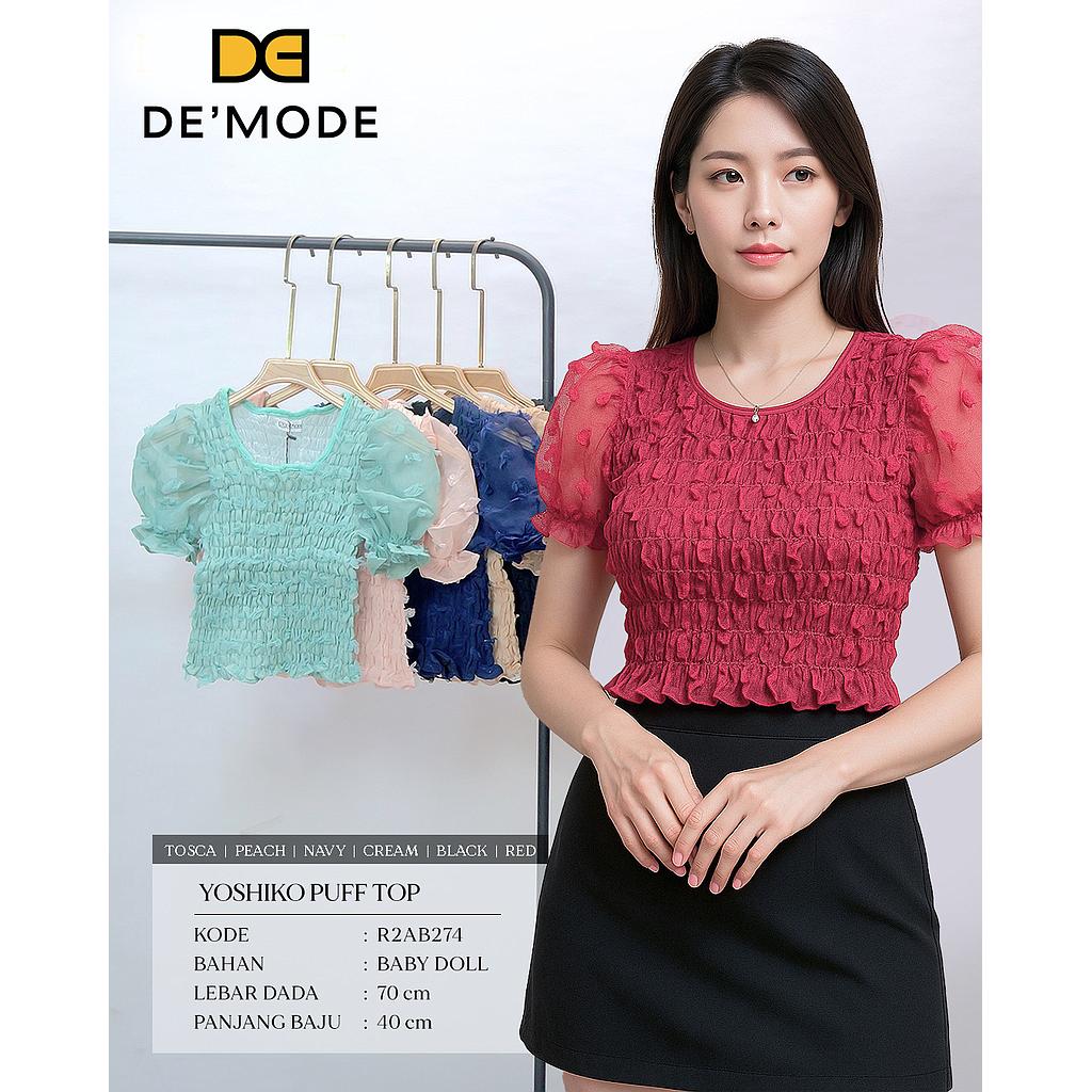 Yoshiko Puff top (AB274)