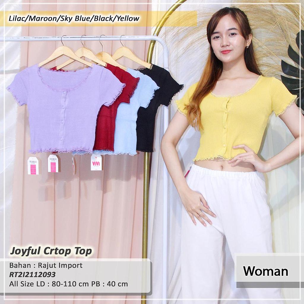 Joyful Crop Top