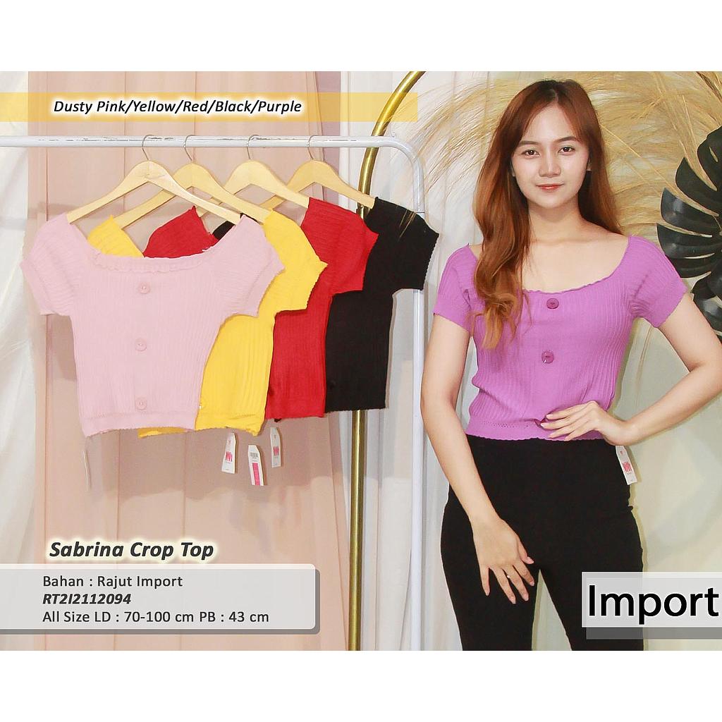Sabrina crop Top