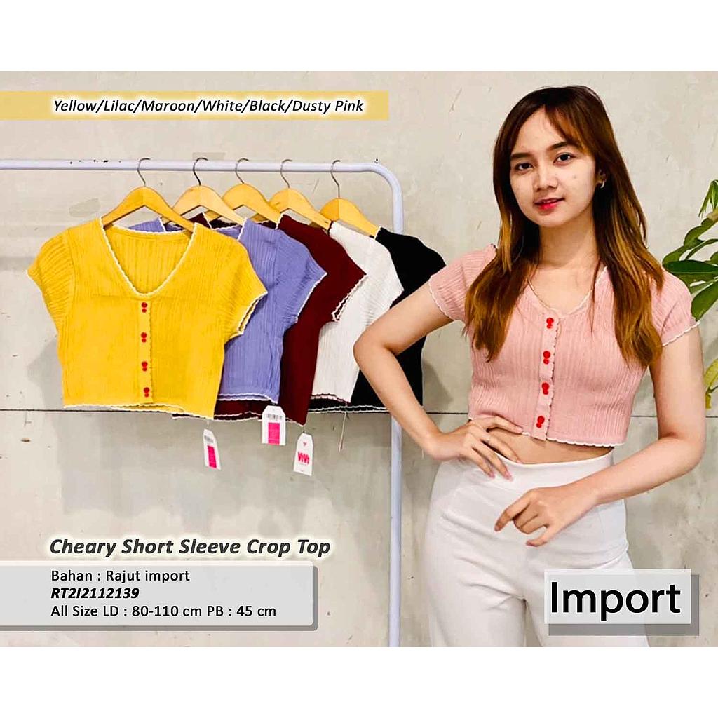 Ruina short sleeve crop top