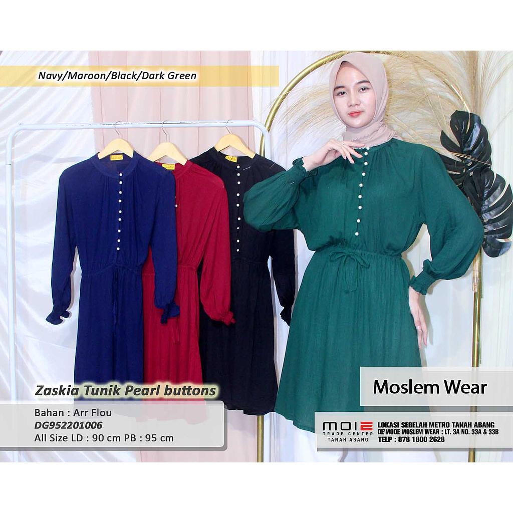 Zaskia Tunik pearl buttons(DG.006)