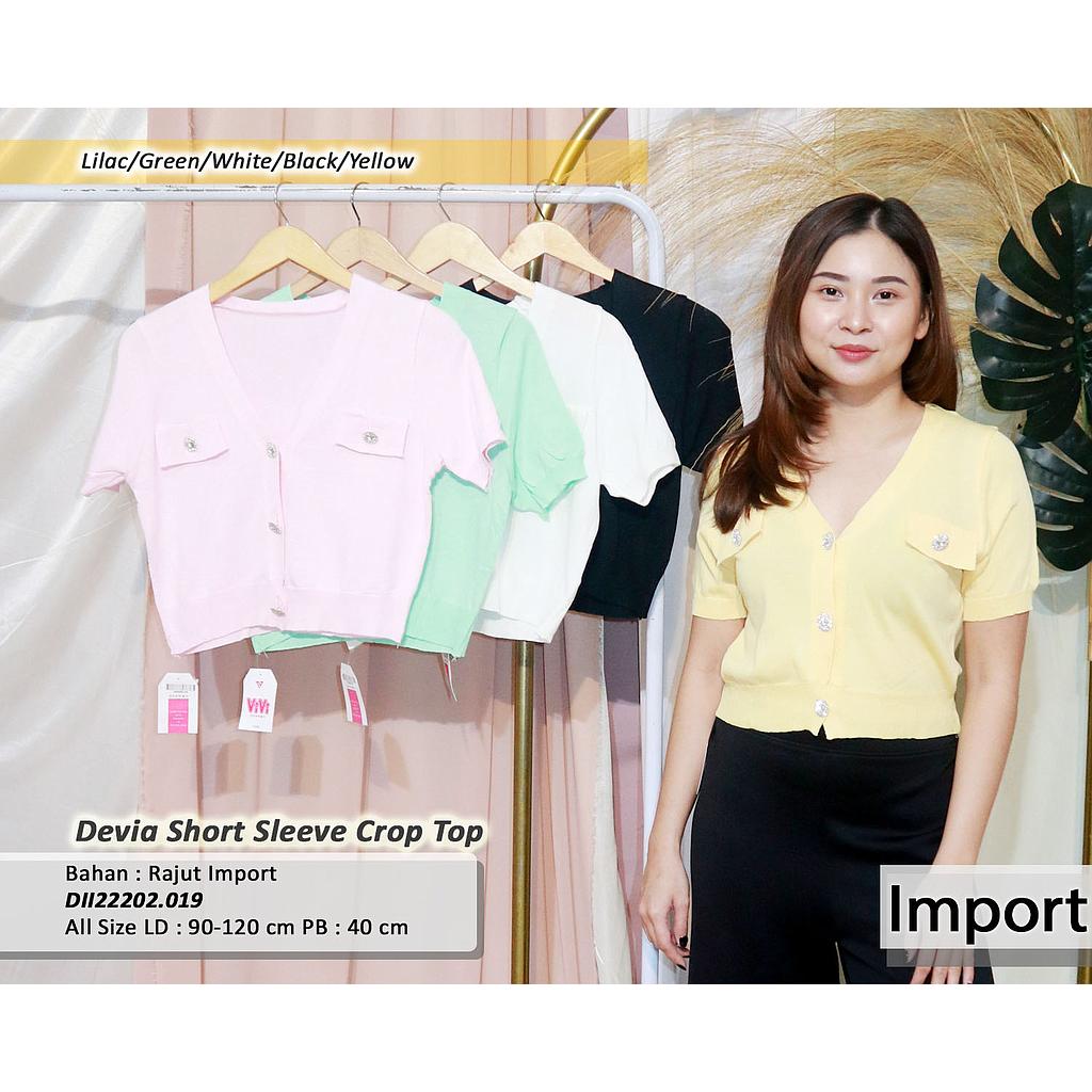 Devia short sleeve crop Top (DI.019)