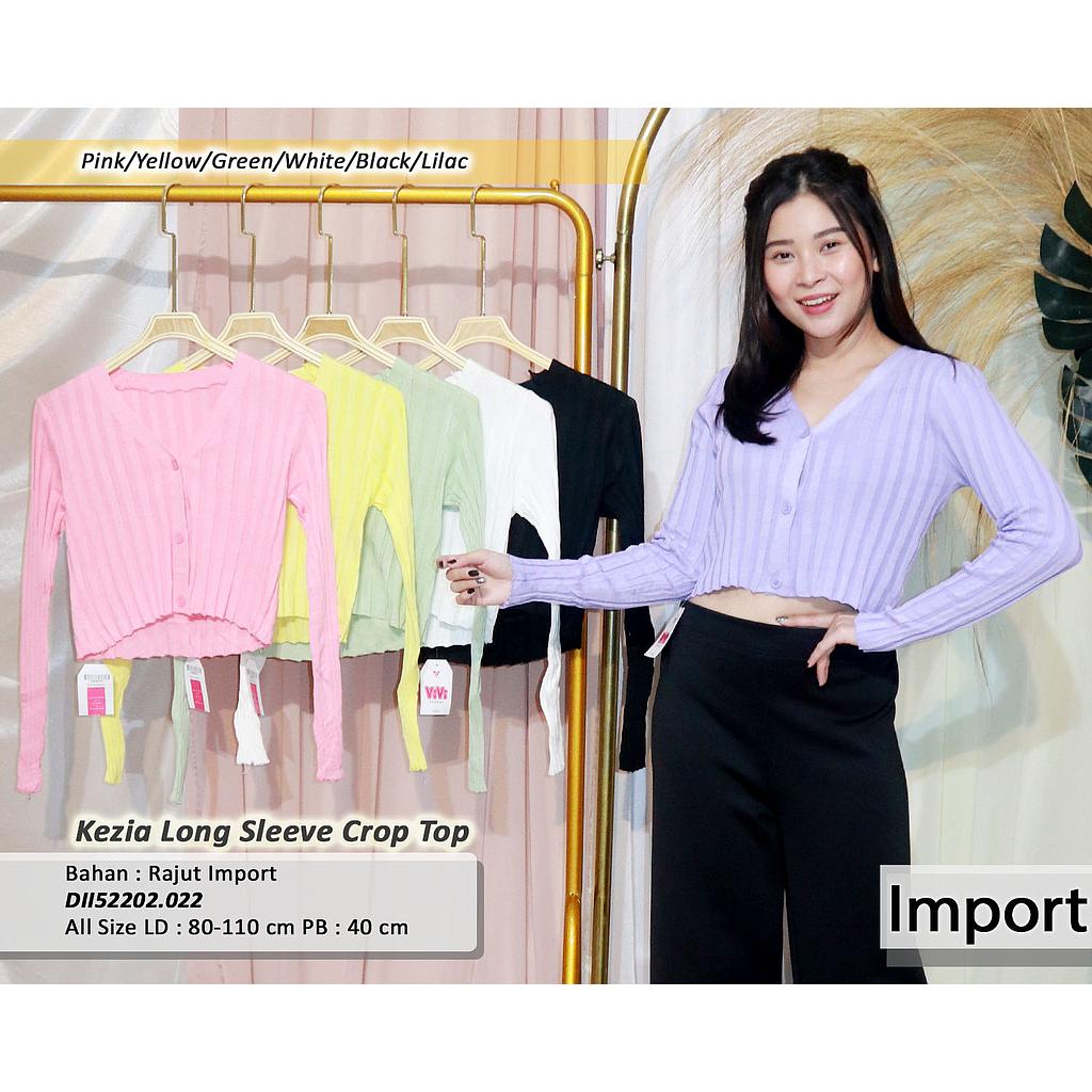 KEzia Long sleeev Crop Top