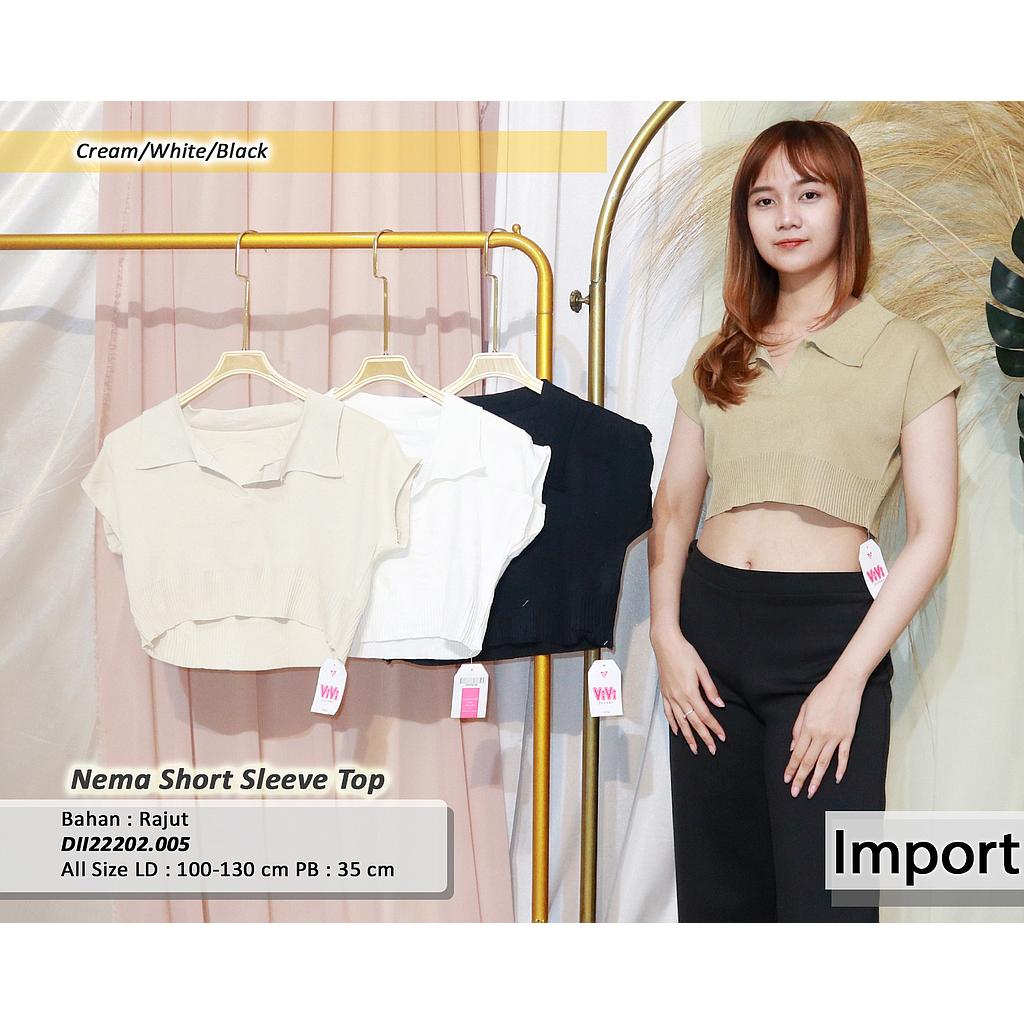 Nema short sleeve top
