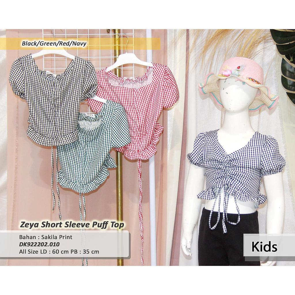 Zeya Short sleeve Puff Top(DK.0.10)
