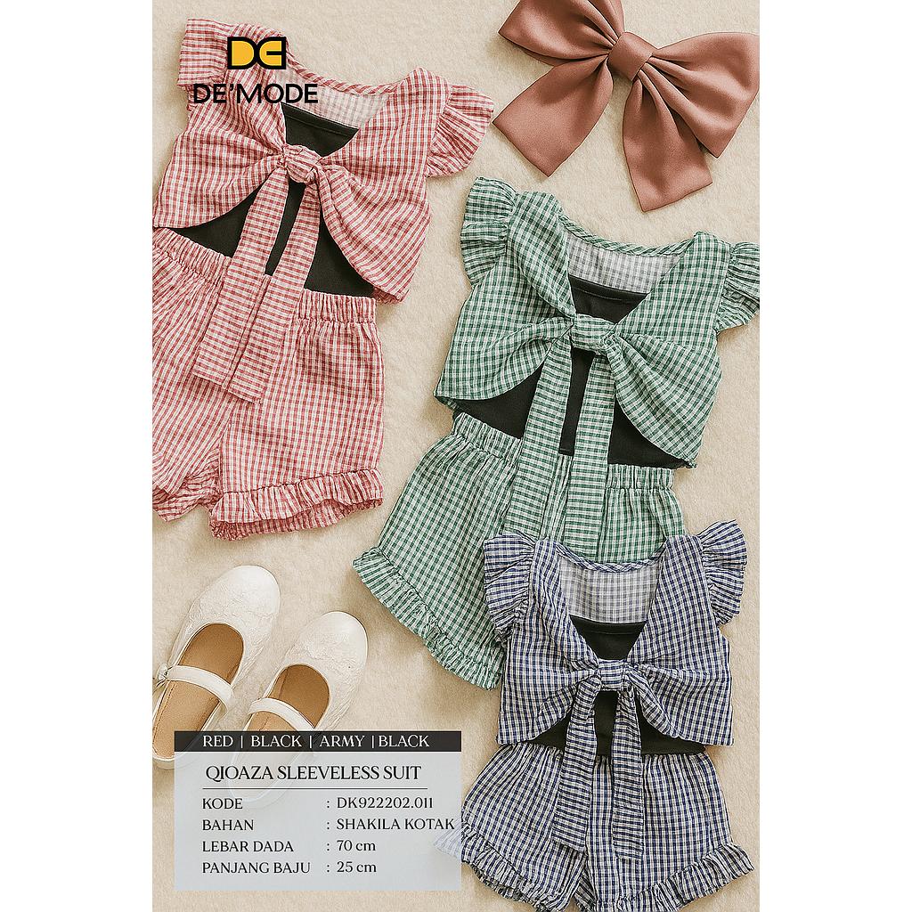 Qioaza Sleeveless Suit (2 pieces) (DK.011)