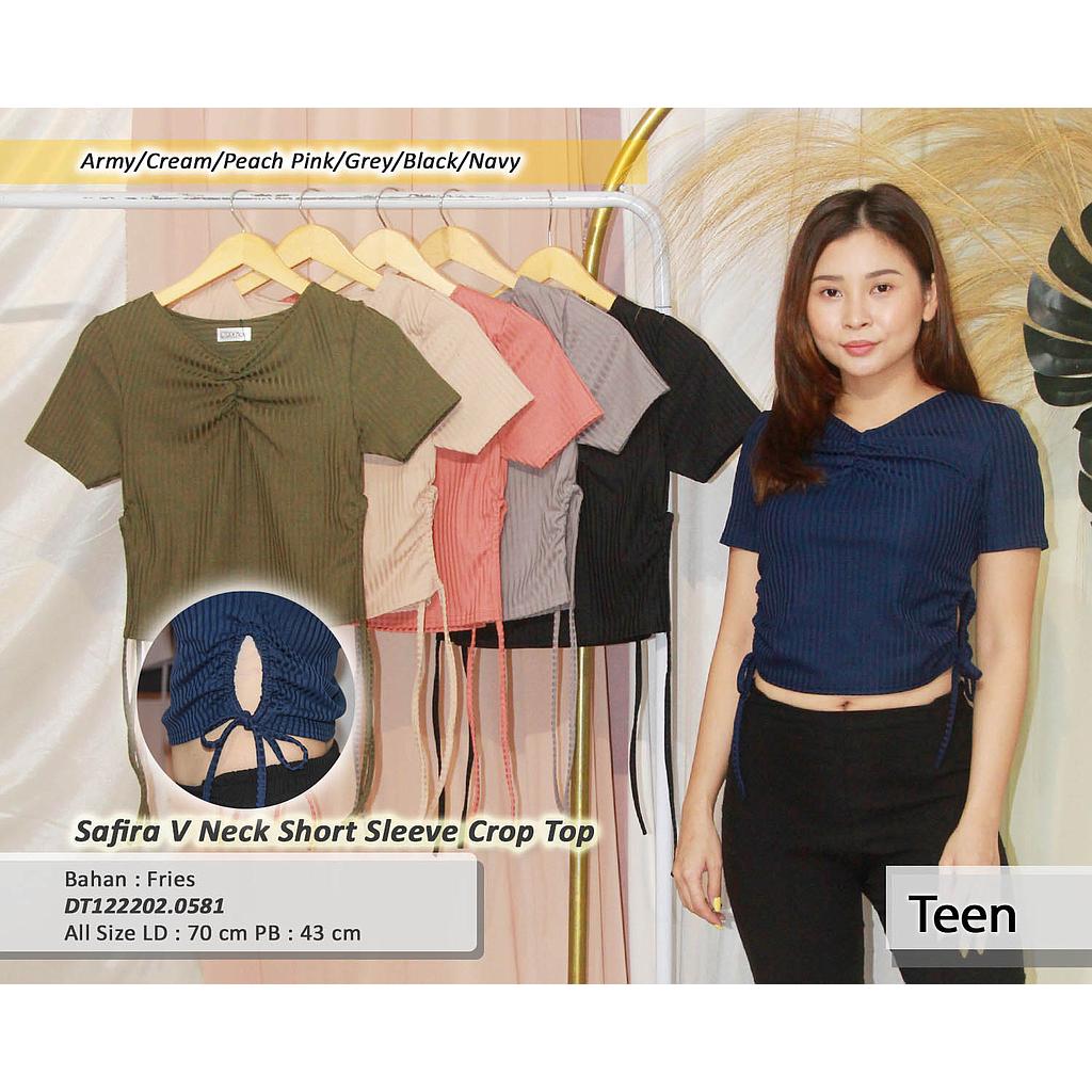 Safira V NEck Top(DT.0581)