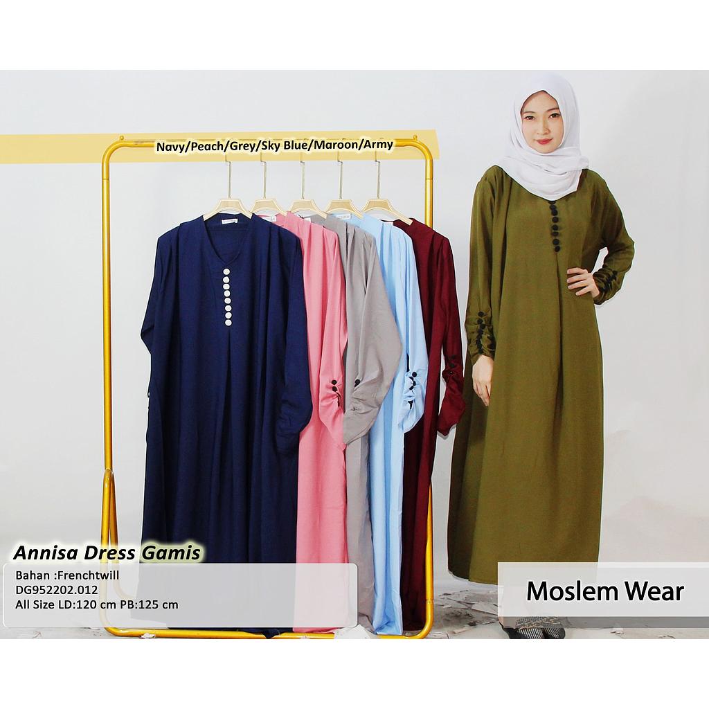 Annisa  Dress Gamis(DG.012)