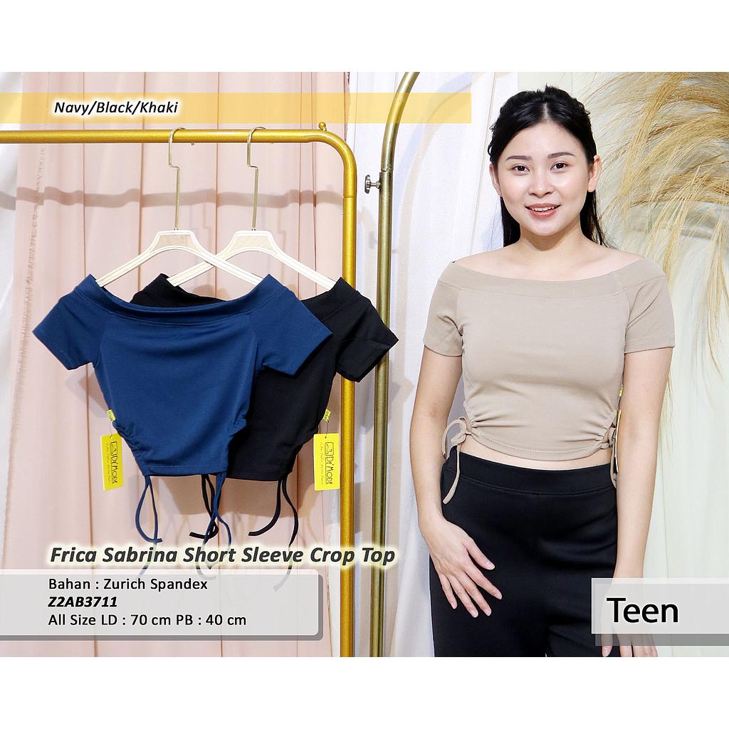 Frica ssabrina Short sleeve crop top