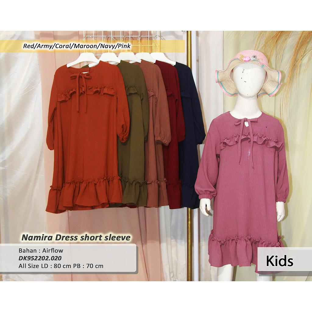 Namira dress short sleeve(DK.020)