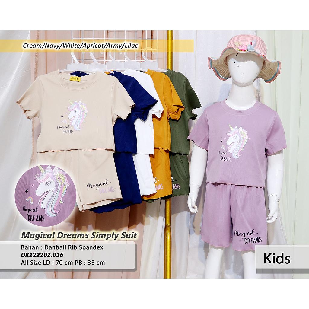 Unicorn Short Sleeve Suit(DK.016)