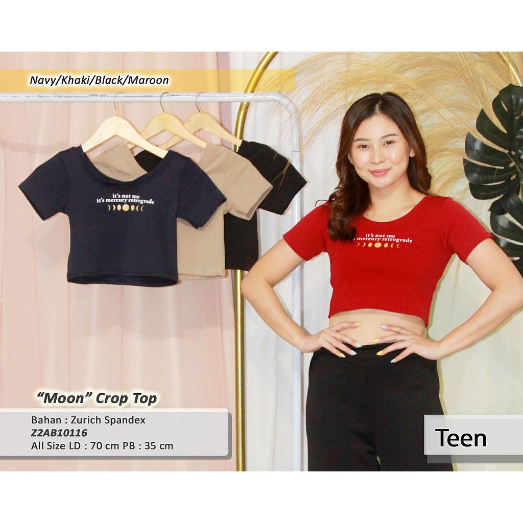 Moon crop Top