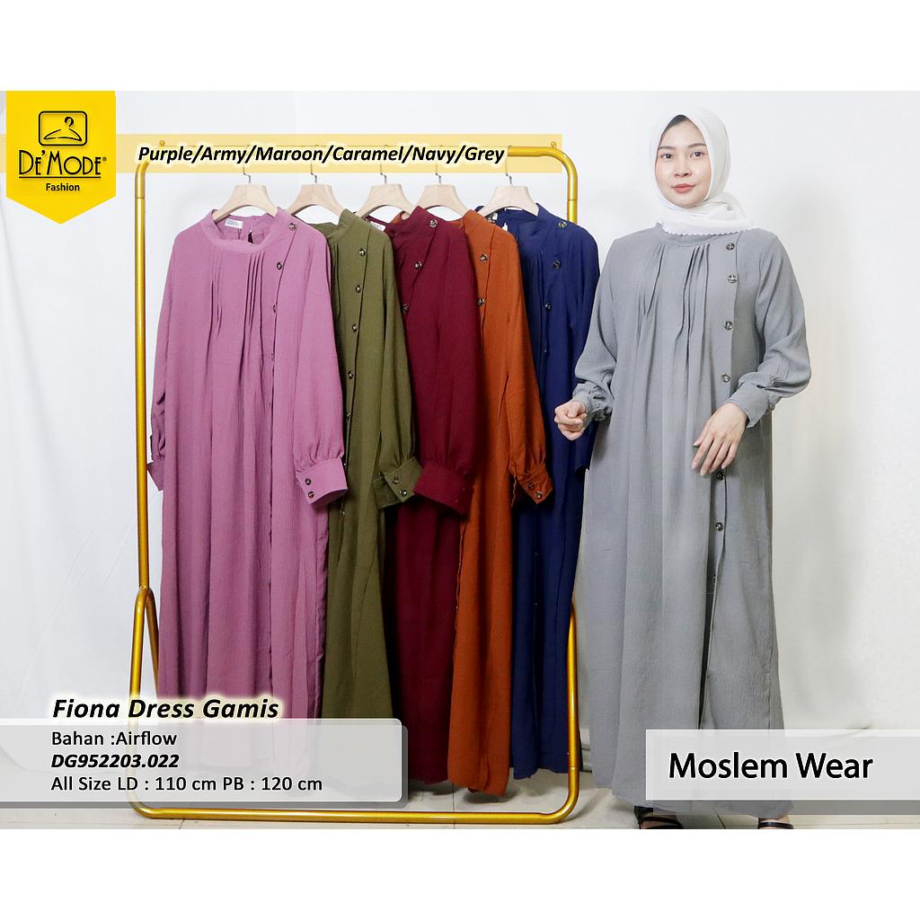 Fiona dress Gamis (DG.022)