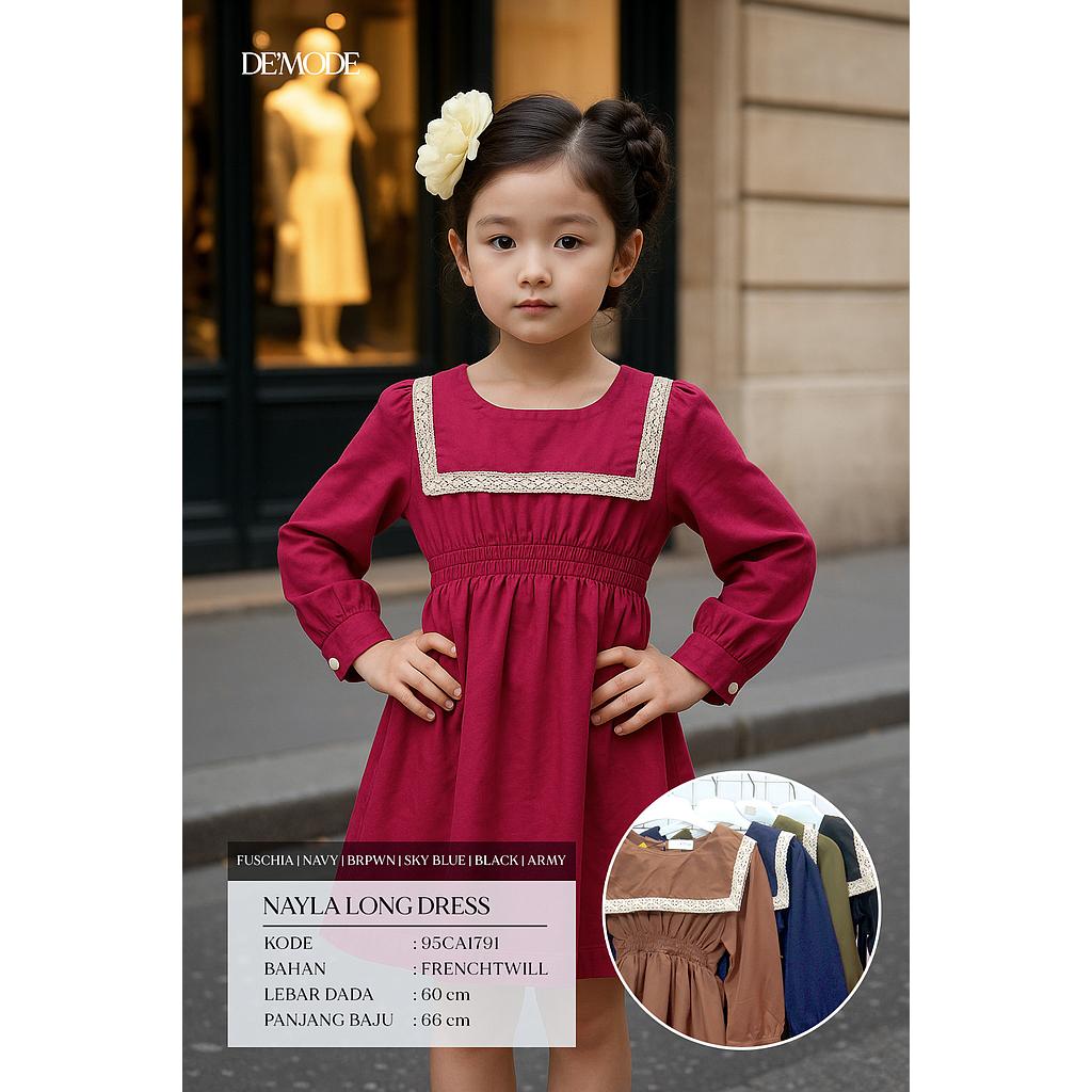 Nayla Long Dress (CA179)