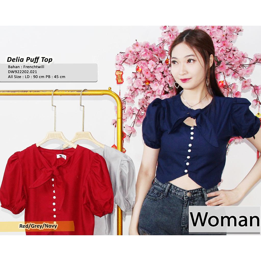 Delia puff top(DW.021)