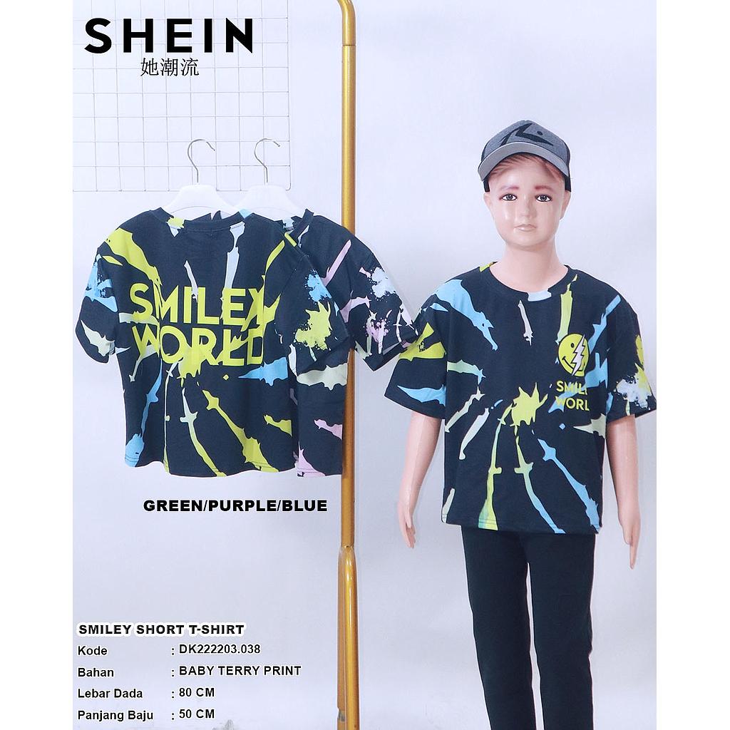 Smiley Short T-Shirt (DK.038)