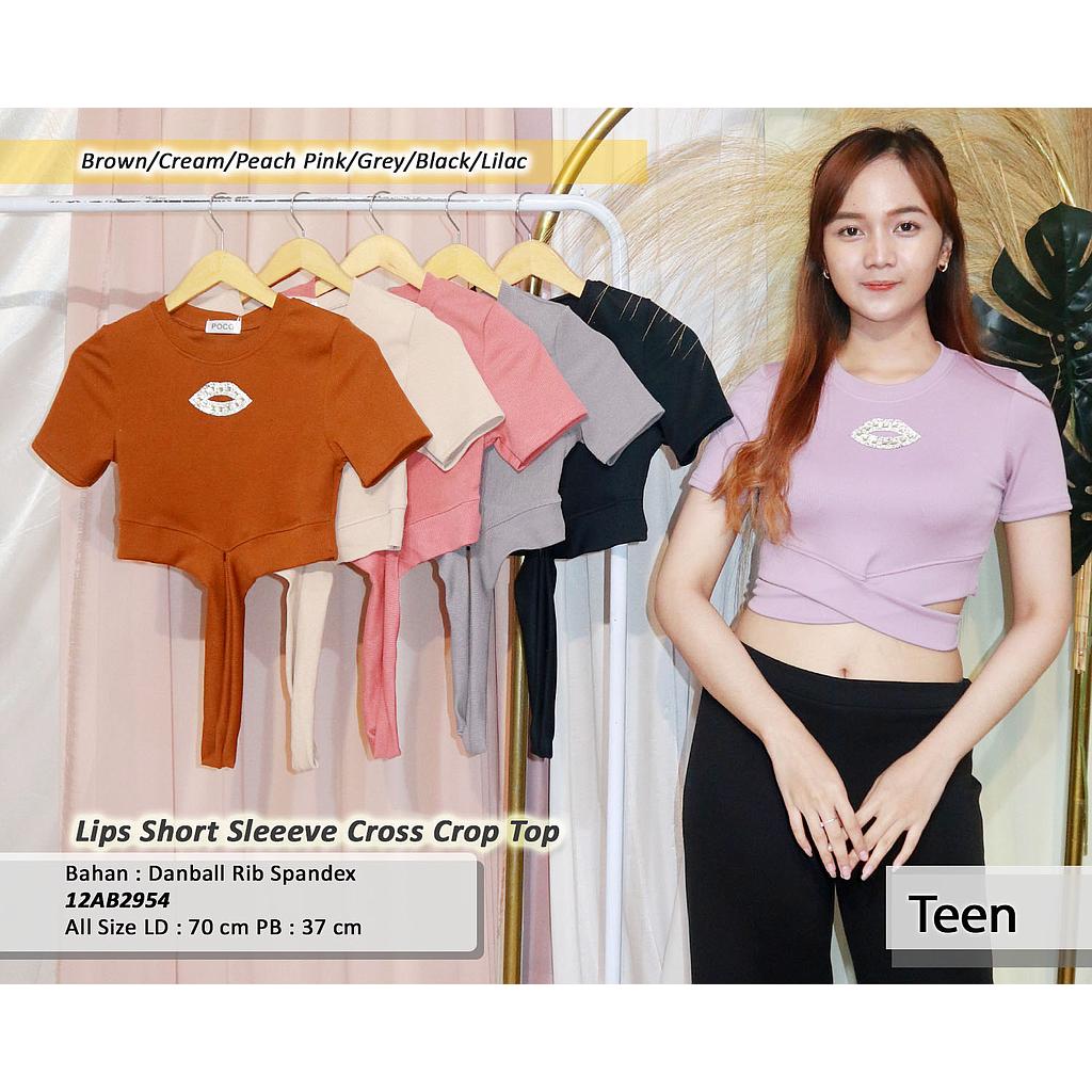 LIps short Top (AB295)