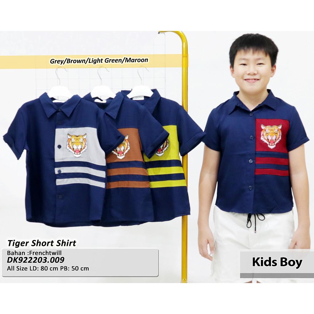 TIger shirt Combi striped Top (DK.009)