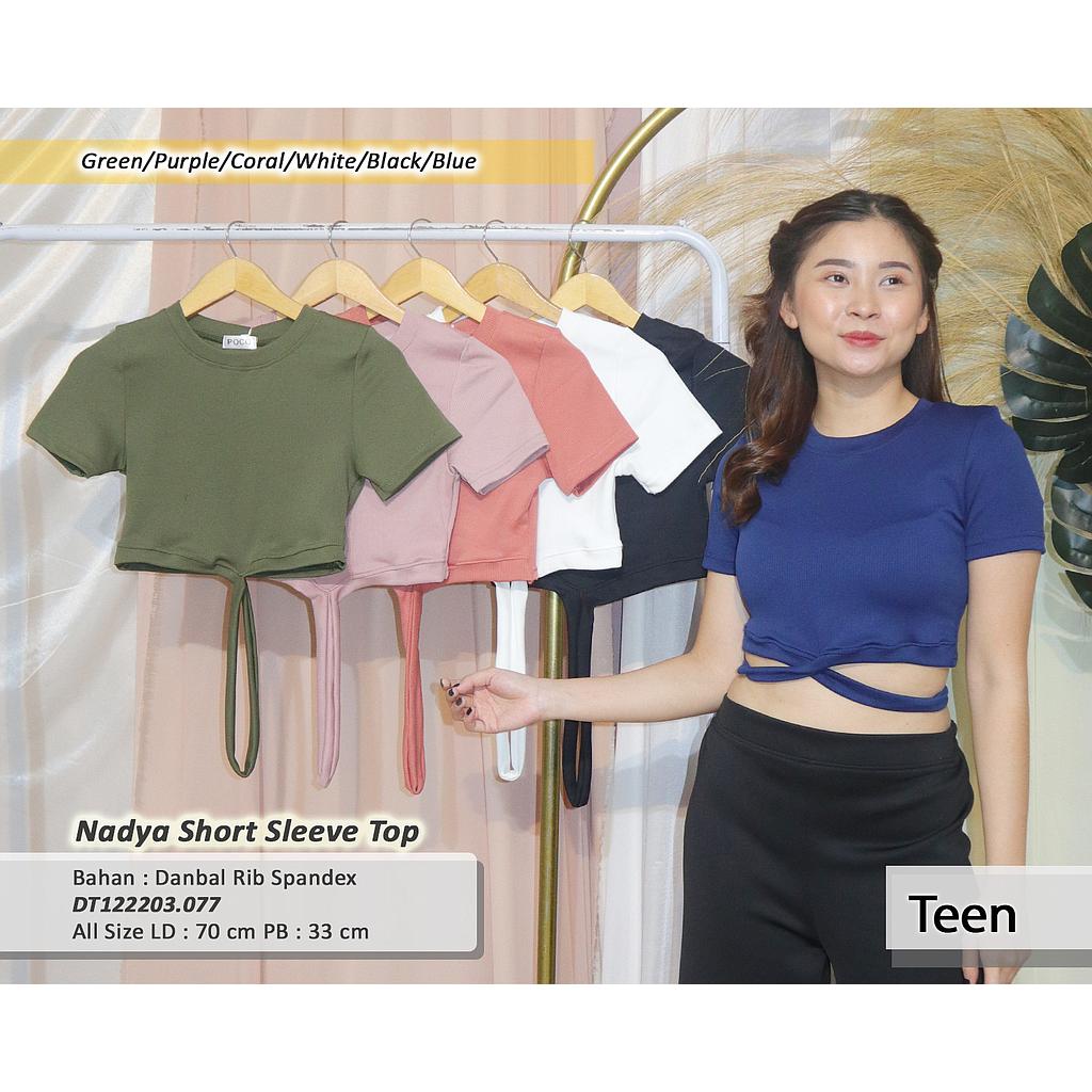 Nadya short sleeve Crop Top (DT.077)