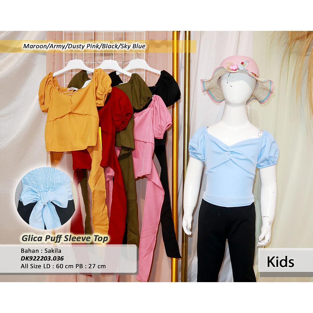 Glica Puff sleeve top(DK.036)