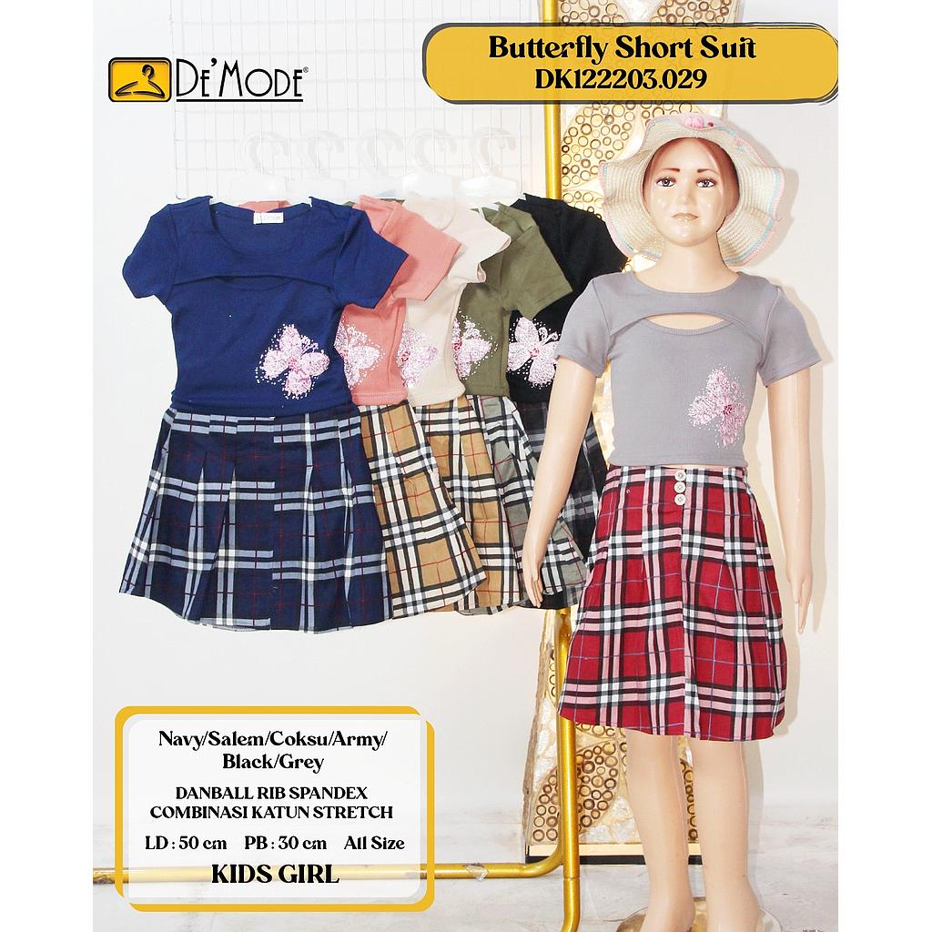 Butterfly short  suit (2 piece) (DK.029)