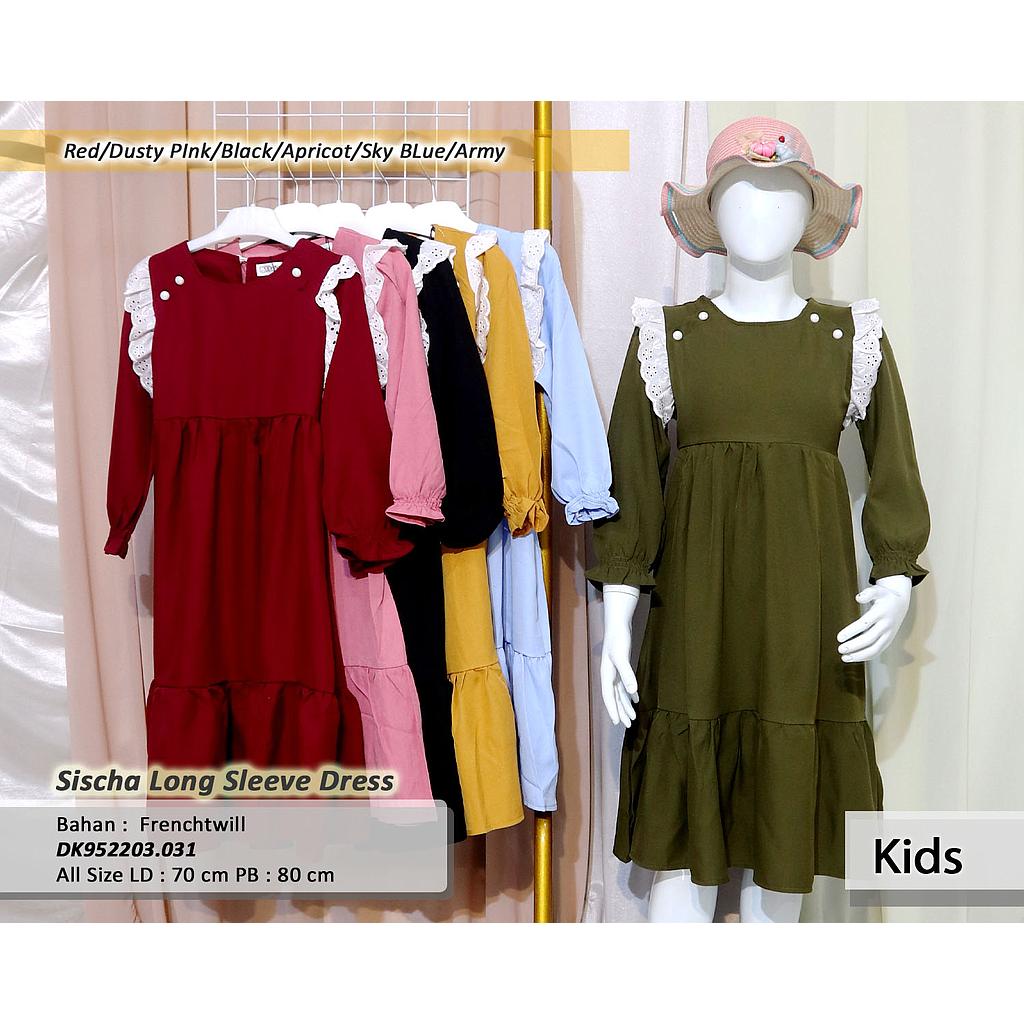 Sischa Long Sleeve Dress (DK.031)