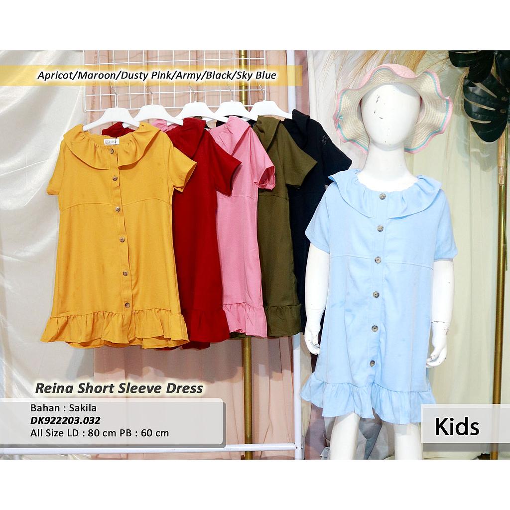 Reina short sleev dress