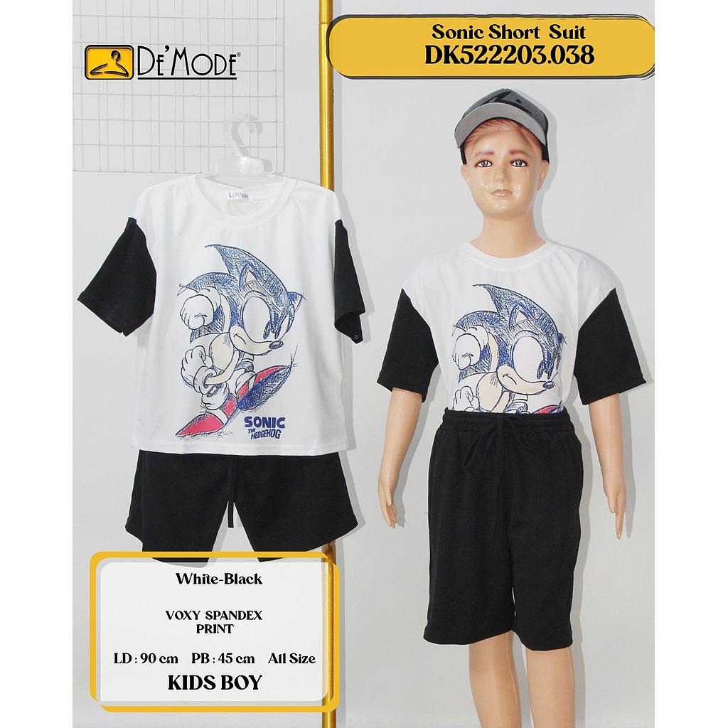 Sonic short suit (2 piece) (DK.038)