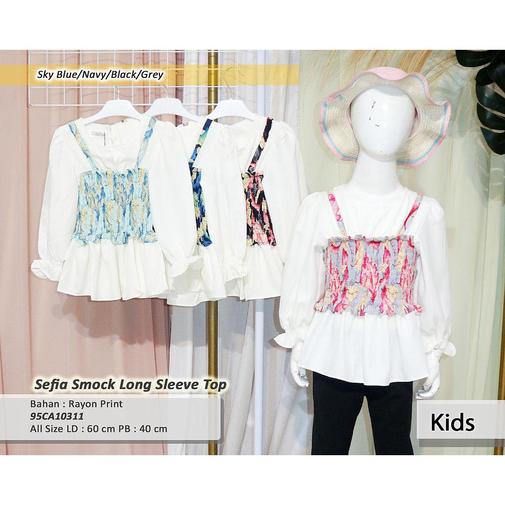Sefia smock Long sleeve top