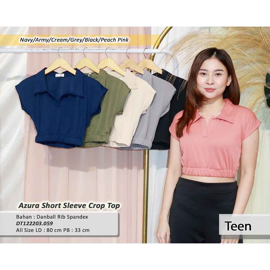 Azura Short sleeve crop top (DT.059)