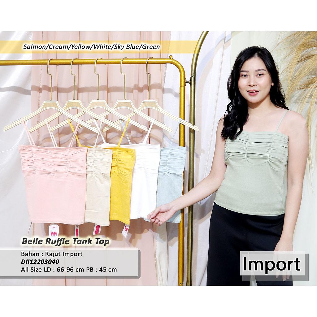 Belle Ruffle Tank Top