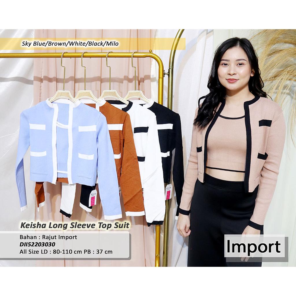 Keisha Long sleeve top suit