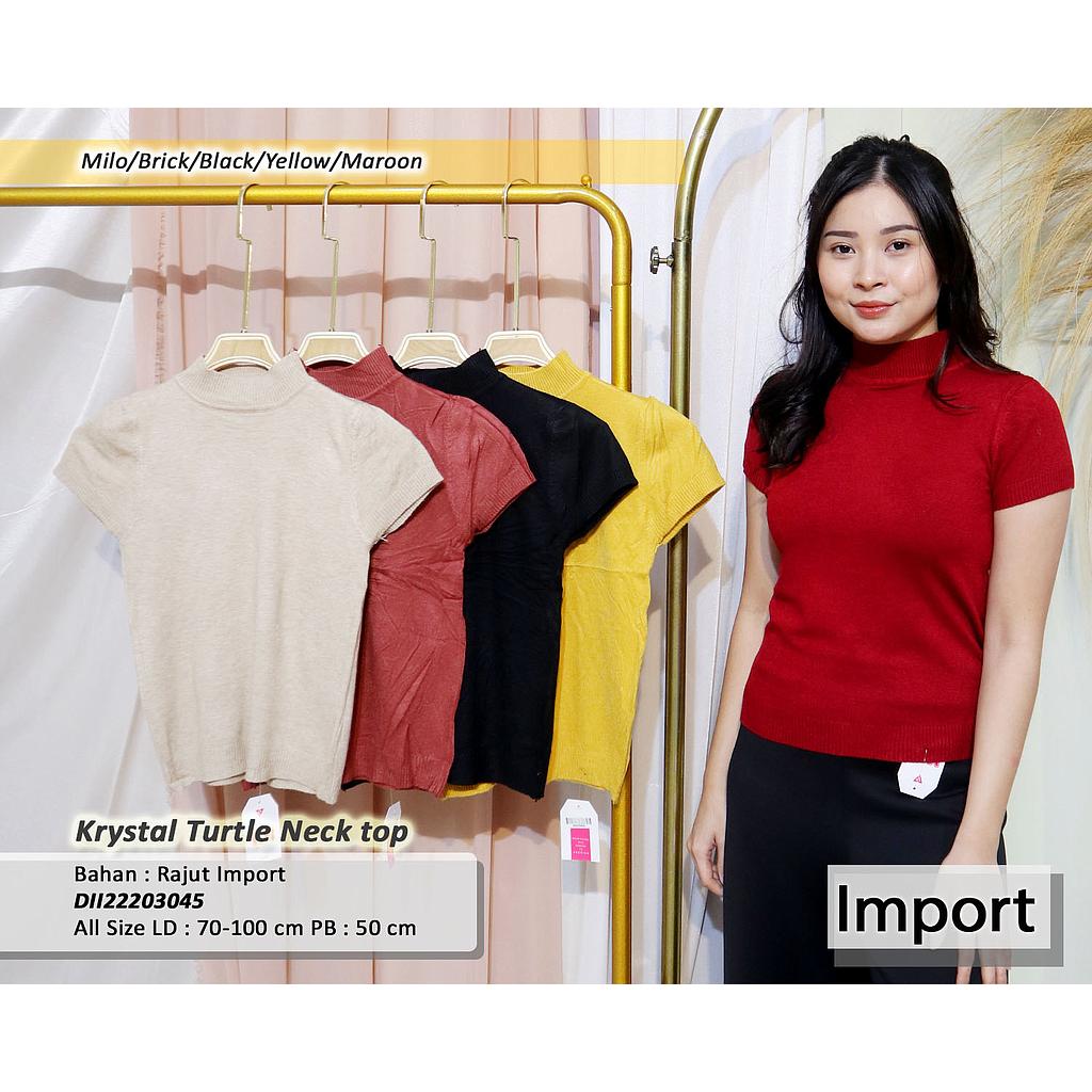 Krystal turtle neck top